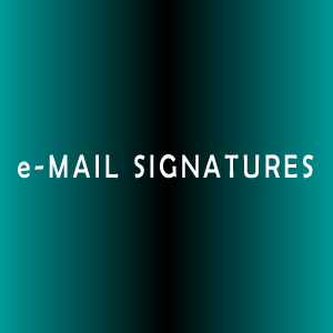 Graphic Design eMail Signatures